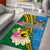 Malampa Fiji Day Area Rug Tropical Tapa Pattern