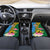 Malampa Fiji Day Car Mats Tropical Tapa Pattern