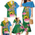 Personalised Malampa Fiji Day Family Matching Mermaid Dress and Hawaiian Shirt Tropical Tapa Pattern