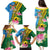 Personalised Malampa Fiji Day Family Matching Puletasi and Hawaiian Shirt Tropical Tapa Pattern