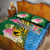 Malampa Fiji Day Quilt Bed Set Tropical Tapa Pattern