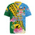 Personalised Malampa Fiji Day Rugby Jersey Tropical Tapa Pattern