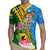 Personalised Malampa Fiji Day Rugby Jersey Tropical Tapa Pattern