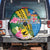 Malampa Fiji Day Spare Tire Cover Tropical Tapa Pattern