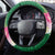 Malampa Fiji Day Steering Wheel Cover Tropical Tapa Pattern