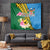 Malampa Fiji Day Tapestry Tropical Tapa Pattern