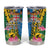 Personalised Malampa Fiji Day Tumbler Cup Tropical Tapa Pattern