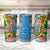 Personalised Malampa Fiji Day Tumbler Cup Tropical Tapa Pattern