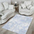 Samoa White Sunday Area Rug Plumeria Floral