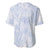 Samoa White Sunday Baseball Jersey Plumeria Floral