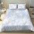 Samoa White Sunday Bedding Set Plumeria Floral