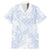 Samoa White Sunday Family Matching Mermaid Dress and Hawaiian Shirt Plumeria Floral