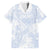 Samoa White Sunday Family Matching Off The Shoulder Long Sleeve Dress and Hawaiian Shirt Plumeria Floral