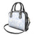 Samoa White Sunday Shoulder Handbag Plumeria Floral