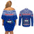 samoa-rugby-couples-matching-off-shoulder-short-dress-and-long-sleeve-button-shirts-manu-samoa-polynesian-tatoo-pattern