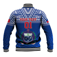 Custom Samoa Rugby Baseball Jacket Manu Samoa Polynesian Tatoo Pattern LT01 - Polynesian Pride