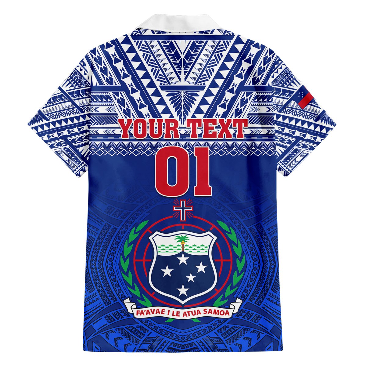 Custom Samoa Rugby Hawaiian Shirt Manu Samoa Polynesian Tatoo Pattern LT01 - Polynesian Pride