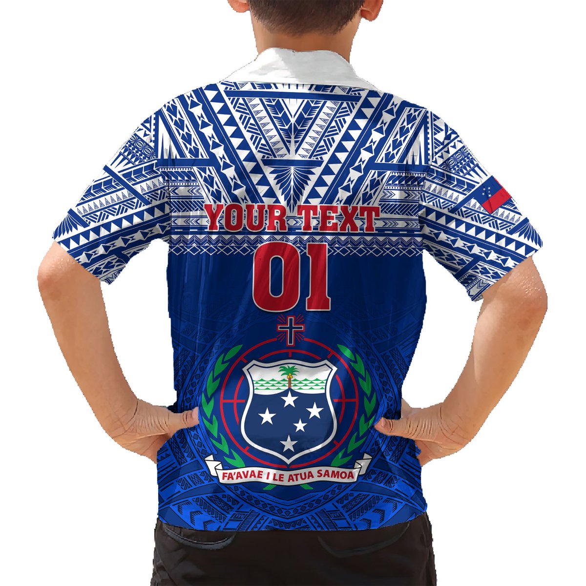 Custom Samoa Rugby Hawaiian Shirt Manu Samoa Polynesian Tatoo Pattern LT01 - Polynesian Pride