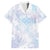 Samoa White Sunday Family Matching Puletasi and Hawaiian Shirt Sweet Pastel Plumeria Floral