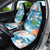 Personalized Hawaii Hula Girl Skeleton Dancing Car Seat Cover Hibiscus Tribal Shark