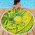 Kia Orana Cook Islands Beach Blanket Turtle Yellow Green Polynesian Pattern LT01 - Polynesian Pride