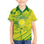 Kia Orana Cook Islands Family Matching Summer Maxi Dress and Hawaiian Shirt Turtle Yellow Green Polynesian Pattern LT01 Son's Shirt Green - Polynesian Pride