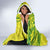 Kia Orana Cook Islands Hooded Blanket Turtle Yellow Green Polynesian Pattern LT01 - Polynesian Pride