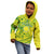 Kia Orana Cook Islands Kid Hoodie Turtle Yellow Green Polynesian Pattern LT01 - Polynesian Pride