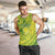 Kia Orana Cook Islands Men Tank Top Turtle Yellow Green Polynesian Pattern LT01 Green - Polynesian Pride