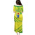 Kia Orana Cook Islands Puletasi Turtle Yellow Green Polynesian Pattern LT01 - Polynesian Pride