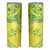 Kia Orana Cook Islands Skinny Tumbler Turtle Yellow Green Polynesian Pattern