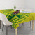 Kia Orana Cook Islands Tablecloth Turtle Yellow Green Polynesian Pattern LT01 - Polynesian Pride