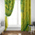 Kia Orana Cook Islands Window Curtain Turtle Yellow Green Polynesian Pattern LT01 - Polynesian Pride