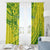 Kia Orana Cook Islands Window Curtain Turtle Yellow Green Polynesian Pattern LT01 - Polynesian Pride