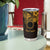 Kia Orana Cook Islands Tumbler Cup Circle Stars With Floral Gold Pattern