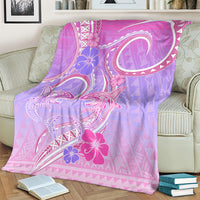 Polynesian Shark Valentine Blanket Sweet Unique Version LT01 - Polynesian Pride