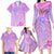 Polynesian Shark Valentine Family Matching Long Sleeve Bodycon Dress and Hawaiian Shirt Sweet Unique Version LT01 - Polynesian Pride