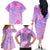 Polynesian Shark Valentine Family Matching Off Shoulder Long Sleeve Dress and Hawaiian Shirt Sweet Unique Version LT01 - Polynesian Pride