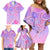 Polynesian Shark Valentine Family Matching Off Shoulder Short Dress and Hawaiian Shirt Sweet Unique Version LT01 - Polynesian Pride