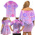 Polynesian Shark Valentine Family Matching Off Shoulder Short Dress and Hawaiian Shirt Sweet Unique Version LT01 - Polynesian Pride