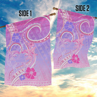 Polynesian Shark Valentine Garden Flag Sweet Unique Version LT01 - Polynesian Pride