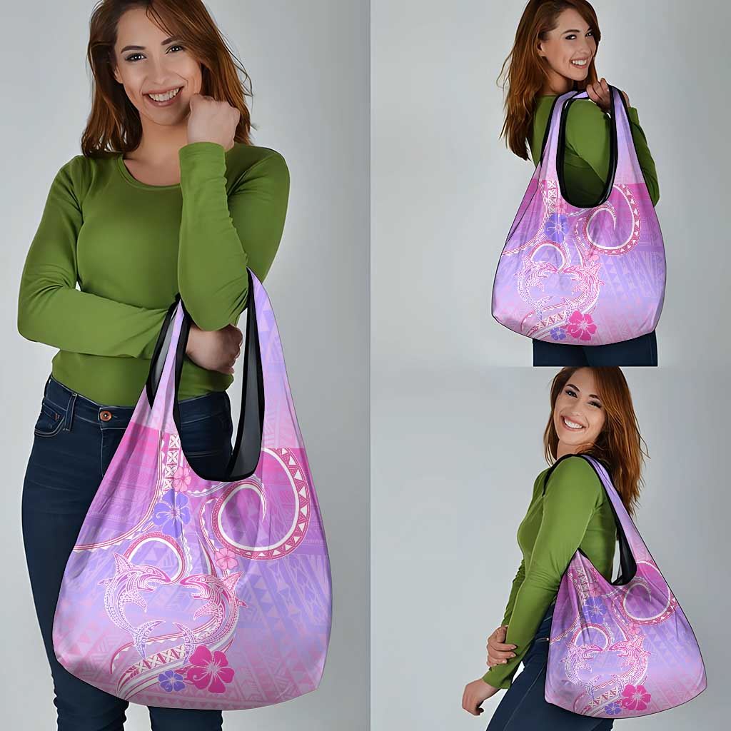 Polynesian Shark Valentine Grocery Bag Sweet Unique Version LT01 - Polynesian Pride