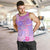 Polynesian Shark Valentine Men Tank Top Sweet Unique Version LT01 Pink - Polynesian Pride