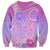 Polynesian Shark Valentine Sweatshirt Sweet Unique Version LT01 - Polynesian Pride