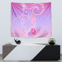 Polynesian Shark Valentine Tapestry Sweet Unique Version LT01 - Polynesian Pride