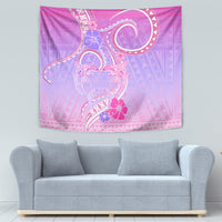 Polynesian Shark Valentine Tapestry Sweet Unique Version LT01 - Polynesian Pride