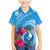 Yap Day Family Matching Mermaid Dress and Hawaiian Shirt Nam nu Waqab Tropical Flower LT01 Son's Shirt Blue - Polynesian Pride