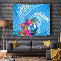 Yap Day Tapestry Nam nu Waqab Tropical Flower