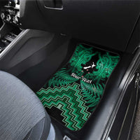 Personalised Aotearoa Matariki Car Mats Green Fern Maori Poutama LT01 - Polynesian Pride