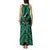 Personalised Aotearoa Matariki Tank Maxi Dress Green Fern Maori Poutama